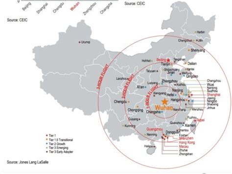second tier cities china.